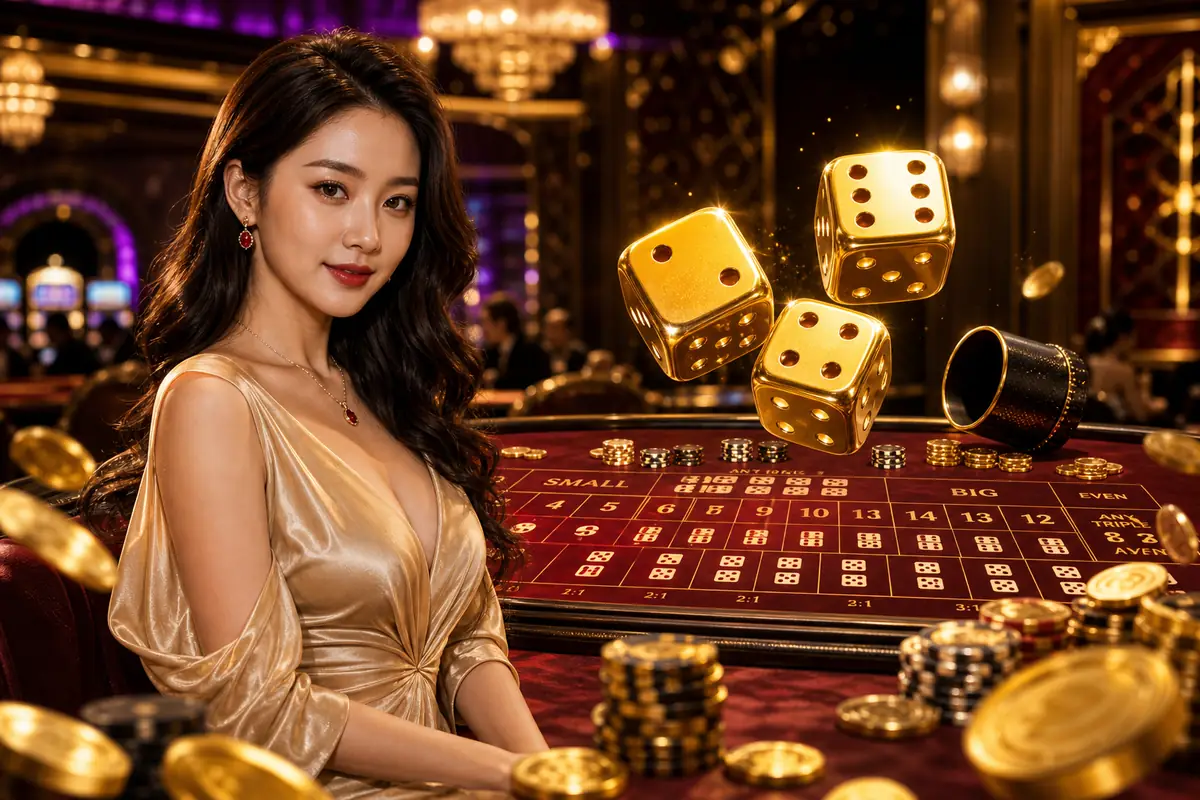 kaya888 Casino meja live dealer baccarat